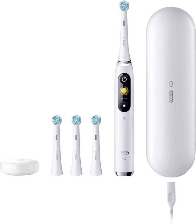 Produktbild: Oral-B iO Series 9 Luxe Elektrische Zahnb&uuml;rste Rotierend/Oszilierend Wei&szlig;