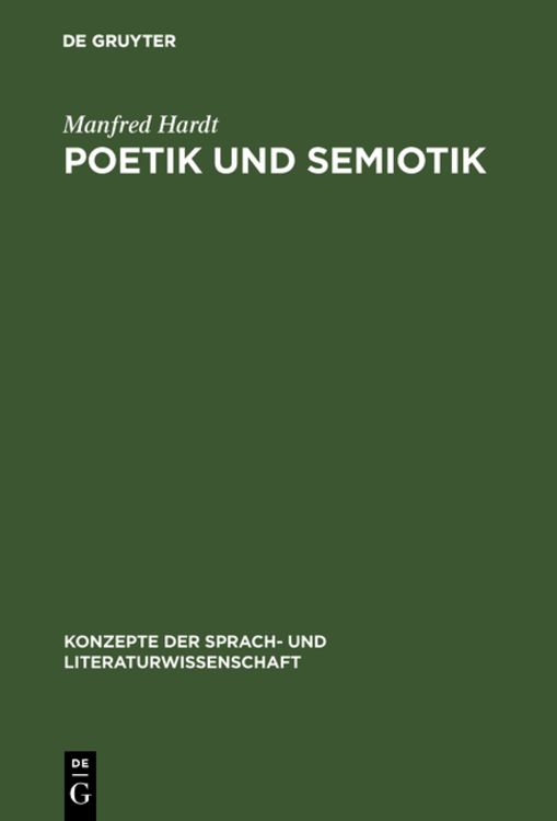 Produktbild: Poetik und Semiotik
