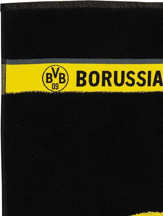 Produktbild: BVB 19801300 - BVB Duschtuch Emblem, Baumwolle, 140x70 cm, Borussia Dortmund 09