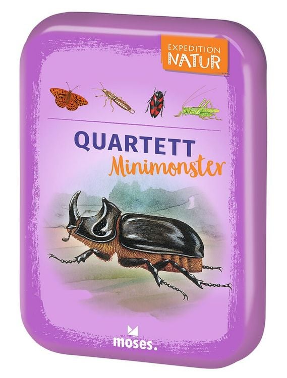 Produktbild: Expedition Natur Quartett Minimonster