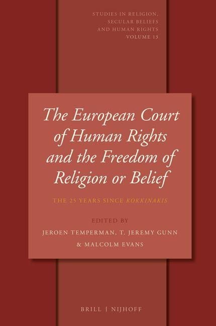 Produktbild: The European Court of Human Rights and the Freedom of Religion or Belief