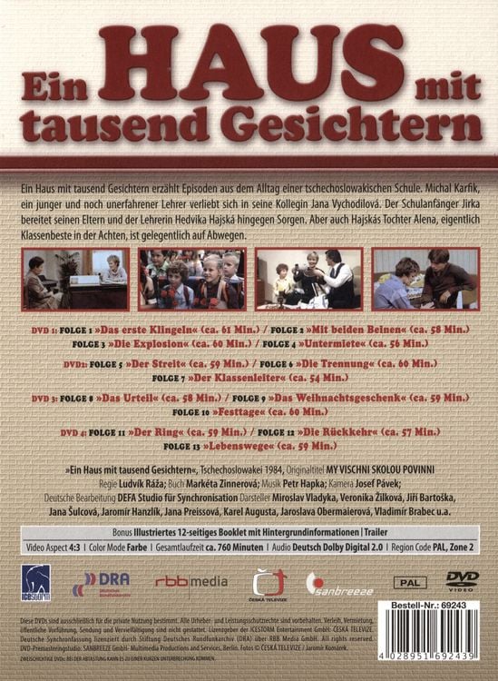 Produktbild: Ein Haus mit tausend Gesichtern [4 DVDs]