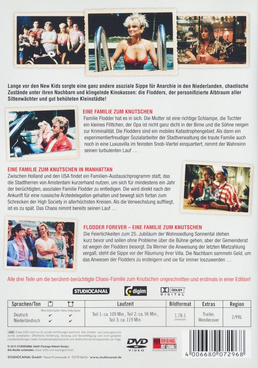 Produktbild: Flodder Trilogie [3 DVDs]