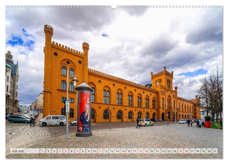 Produktbild: Wundersch&ouml;nes Schwerin (hochwertiger Premium Wandkalender 2026 DIN A2 quer), Kunstdruck in Hochglanz