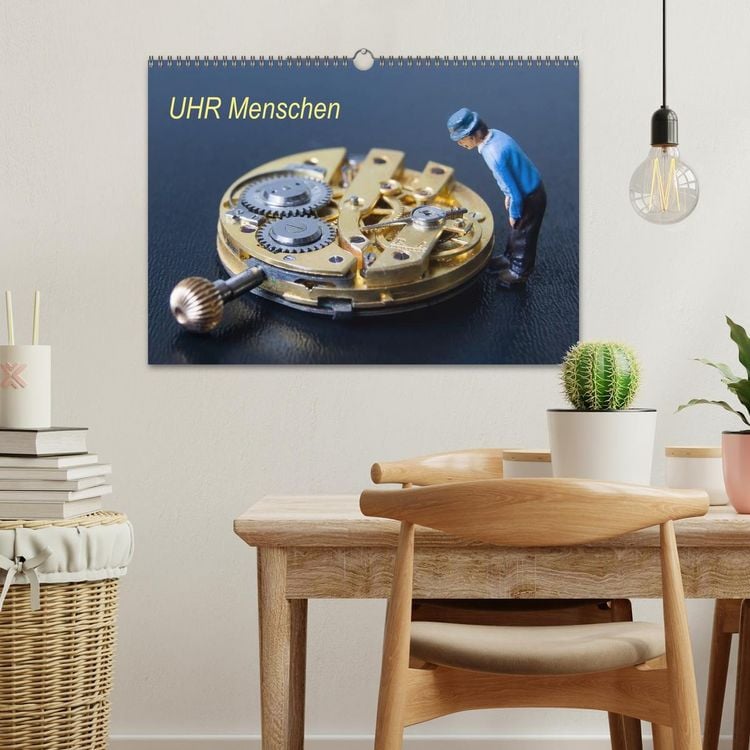 Produktbild: UHR Menschen (Wandkalender 2026 DIN A3 quer), CALVENDO Monatskalender