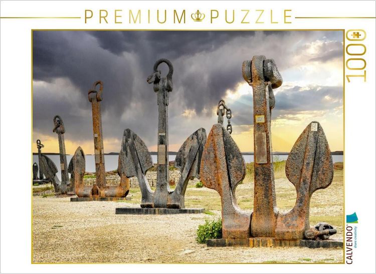 Produktbild: CALVENDO Puzzle Ein Motiv aus dem Kalender Mystische Bretagne | 1000 Teile Lege-Gr&ouml;&szlig;e 64x48cm Foto-Puzzle f&uuml;r gl&uuml;ckliche Stunden