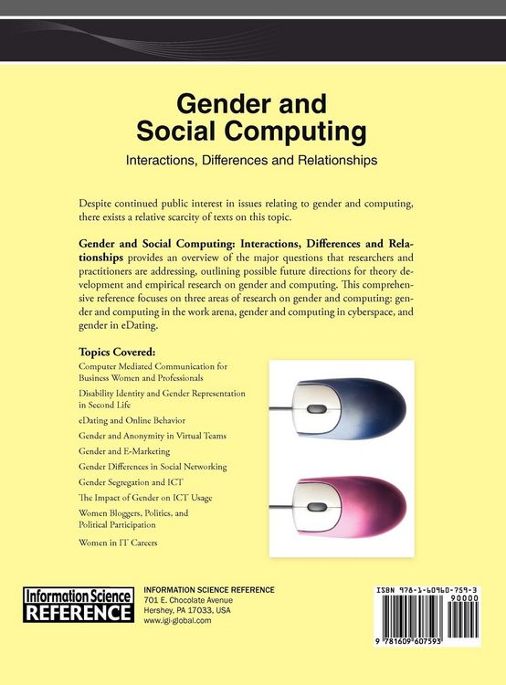 Produktbild: Gender and Social Computing