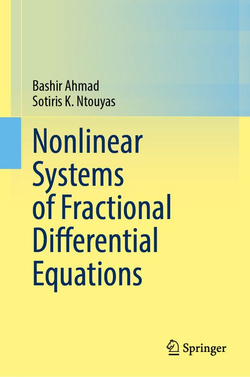 Produktbild: Nonlinear Systems of Fractional Differential Equations