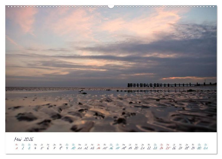 Produktbild: F&ouml;hr - Nordfriesische Trauminsel (Wandkalender 2026 DIN A2 quer), CALVENDO Monatskalender