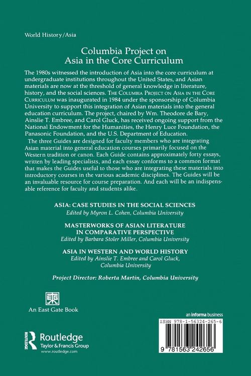 Produktbild: Asia in Western and World History