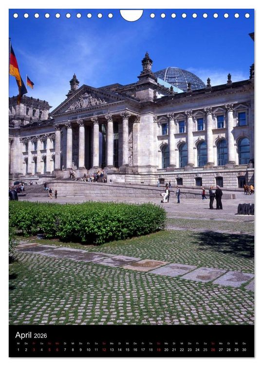 Produktbild: Weltstadt Berlin (Wandkalender 2026 DIN A4 hoch), CALVENDO Monatskalender