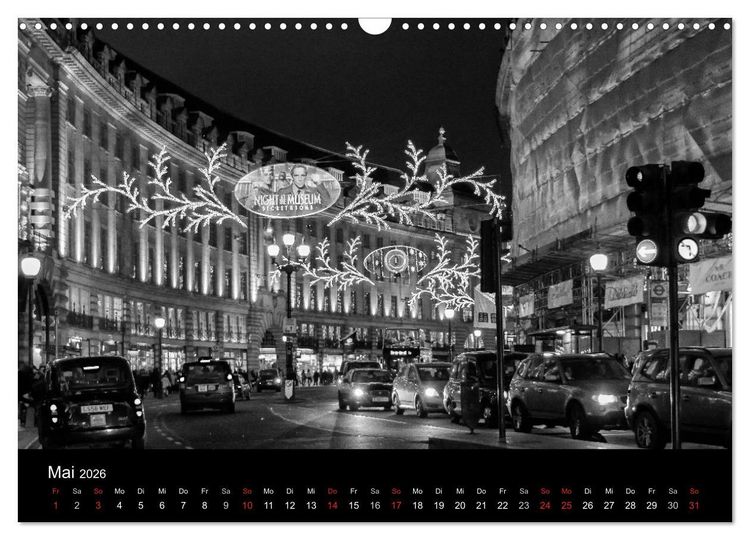 Produktbild: Unterwegs in London (Wandkalender 2026 DIN A3 quer), CALVENDO Monatskalender