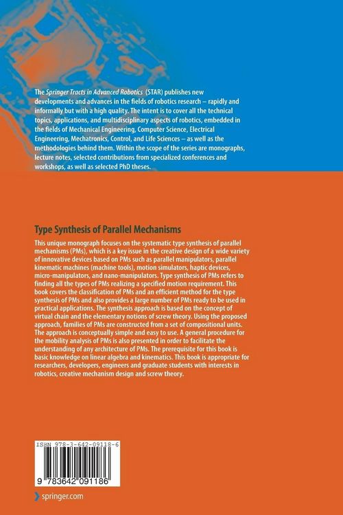 Produktbild: Type Synthesis of Parallel Mechanisms