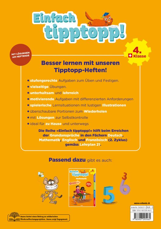 Produktbild: Einfach tipptopp! Deutsch 4. Klasse