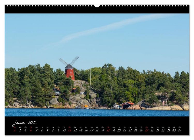Produktbild: Stockholm und seine Sch&auml;ren (Wandkalender 2026 DIN A2 quer), CALVENDO Monatskalender