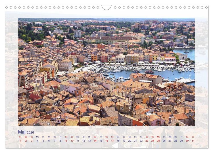 Produktbild: Sch&ouml;nes Istrien 2026 (Wandkalender 2026 DIN A3 quer), CALVENDO Monatskalender