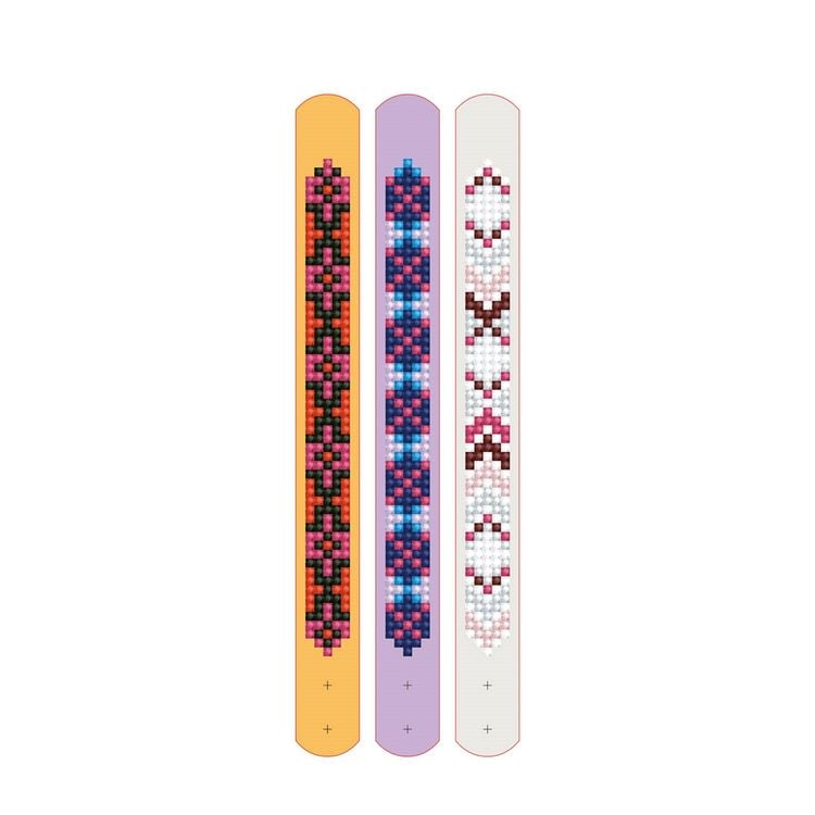 Produktbild: DOTZIES BY DIAMOND DOTZ - Diamond Painting Armb&auml;nder Geometrisch