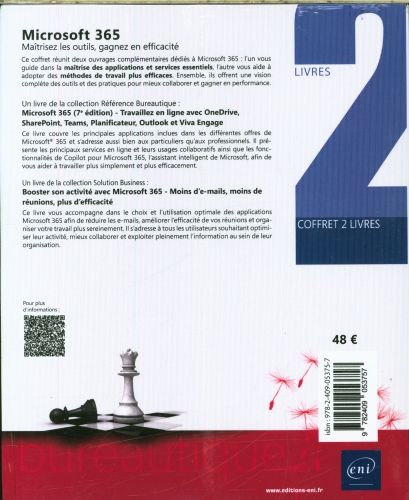 Produktbild: Microsoft 365 : ma&icirc;trisez les outils, gagnez en efficacit&eacute;