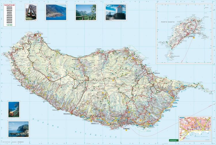 Produktbild: Freytag & berndt Stra&szlig;enkarte Madeira 1:40.000