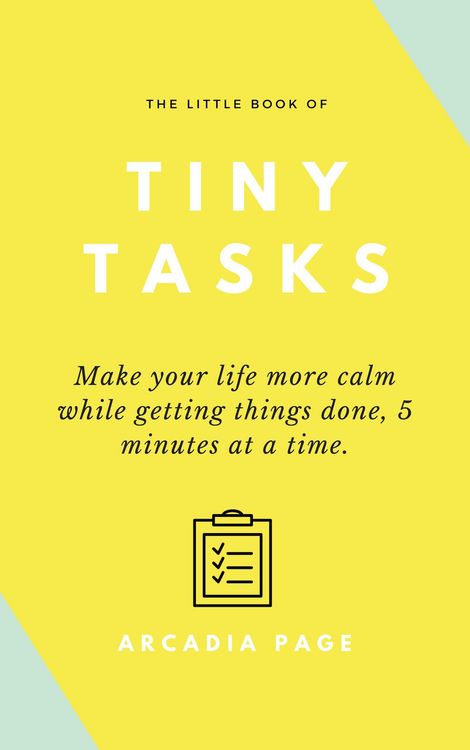 Produktbild: The Little Book of Tiny Tasks: Make Your Life More Calm While Getting Things Done 5 Minutes at a Time