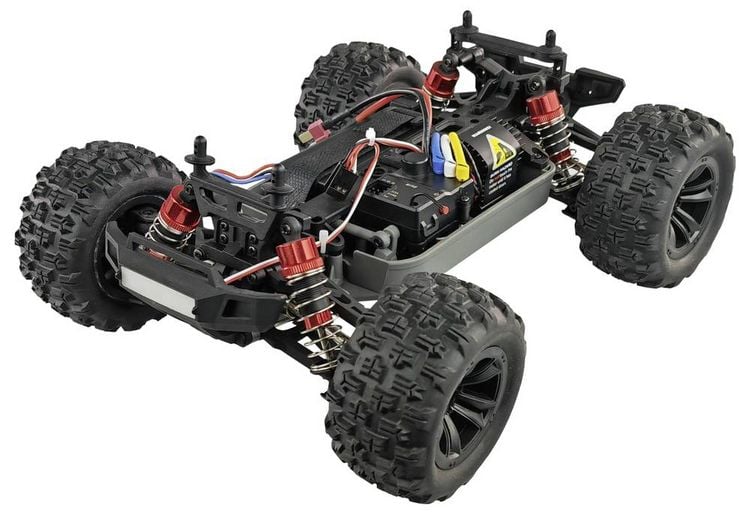 Produktbild: Amewi MEW4 Orange Brushless 1:16 RC Modellauto Elektro Monstertruck Allradantrieb (4WD) RtR 2,4 GHz