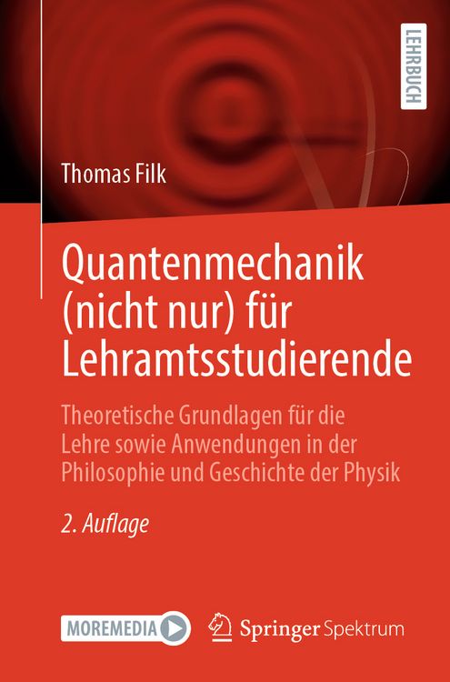 Produktbild: Quantenmechanik (nicht nur) f&uuml;r Lehramtsstudierende