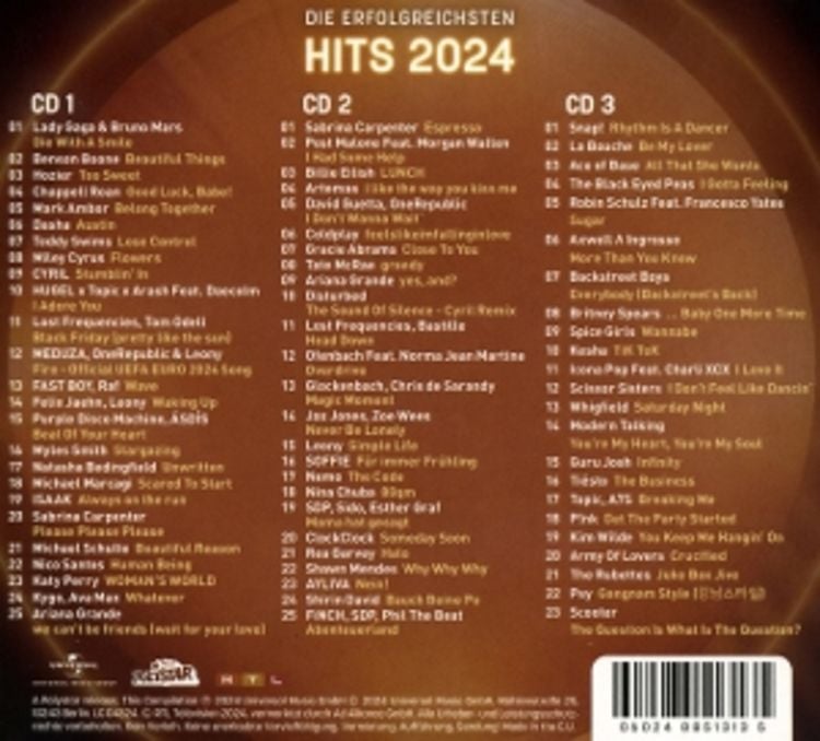 Produktbild: Die Ultimative Chartshow - Hits 2024