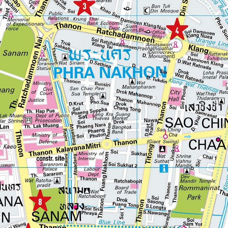 Produktbild: MARCO POLO Cityplan Bangkok 1:13.000