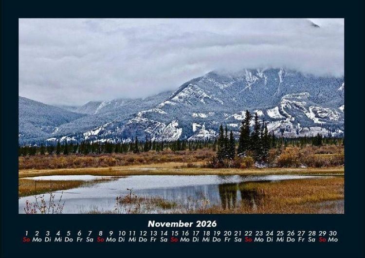 Produktbild: Berge 2026 Fotokalender DIN A4