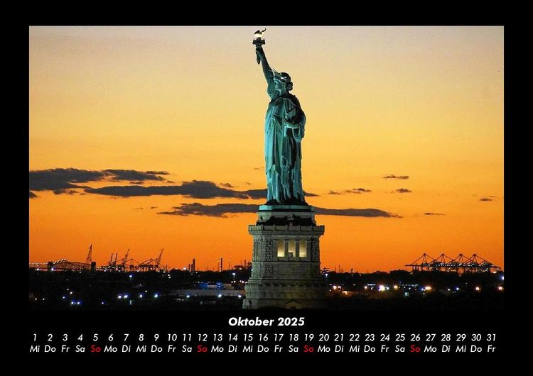Produktbild: New York 2025 Fotokalender DIN A3