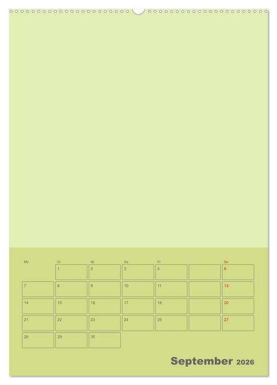 Produktbild: Bastel Terminkalender (Wandkalender 2026 DIN A2 hoch), CALVENDO Monatskalender