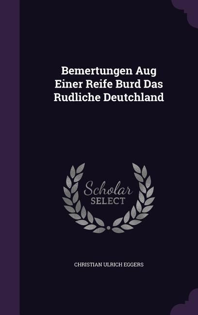 Produktbild: Bemertungen Aug einer Reife Bu