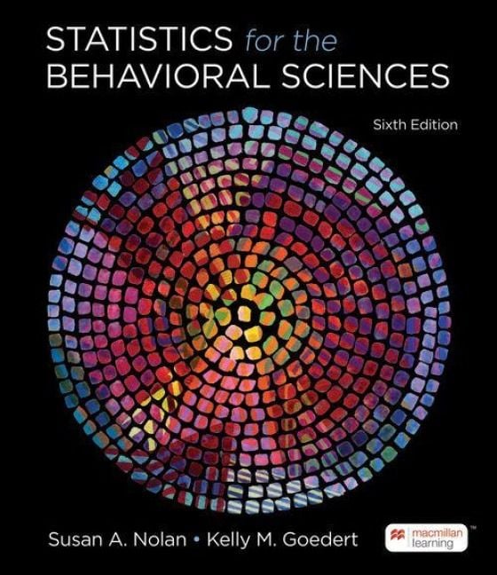 Produktbild: Statistics for the Behavioral Sciences