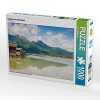 Produktbild: CALVENDO Puzzle Sommer am Kochelsee | 1000 Teile Lege-Gr&ouml;&szlig;e 64x48cm Foto-Puzzle f&uuml;r gl&uuml;ckliche Stunden