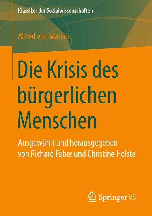 Produktbild: Die Krisis des bürgerlichen Menschen