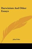 Produktbild: Darwinism And Other Essays