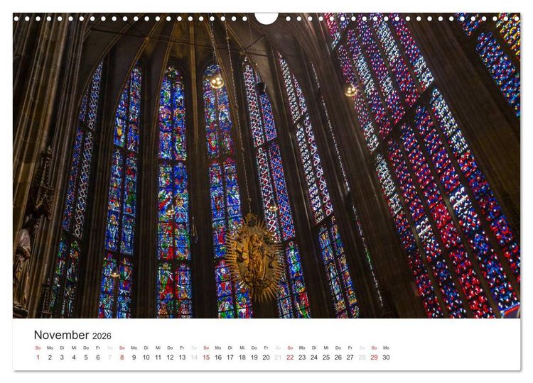 Produktbild: Aachener Dom - Weltkulturdenkmal (Wandkalender 2026 DIN A3 quer), CALVENDO Monatskalender