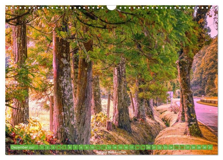 Produktbild: Azoren: Europas milder Westen (Wandkalender 2027 DIN A3 quer), CALVENDO Monatskalender