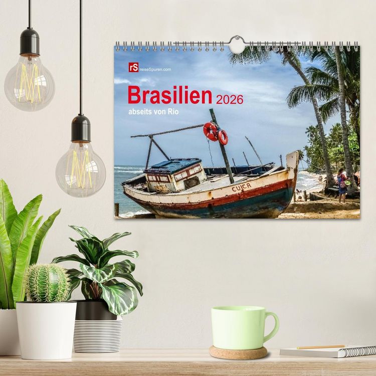 Produktbild: Brasilien 2026 abseits von Rio (Wandkalender 2026 DIN A4 quer), CALVENDO Monatskalender