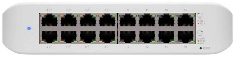 Produktbild: Ubiquiti Networks A121455 USW-LITE-16-POE Netzwerk Switch 16 Port 1 GBit/s