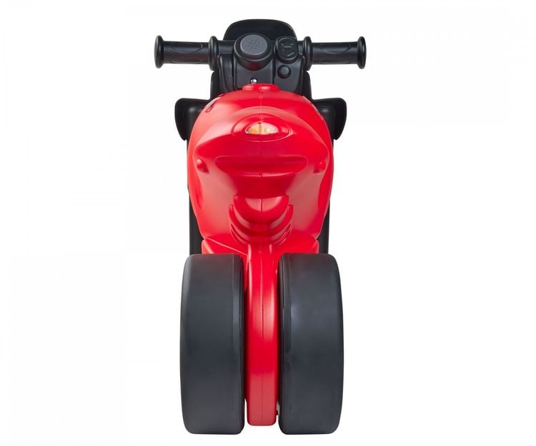 BIG 800056386 - BIG Sport Bike Laufrad Rot, Racing-Bike, Kinder-Motorrad, Sitzhöhe: 29 cm, Kunststoff