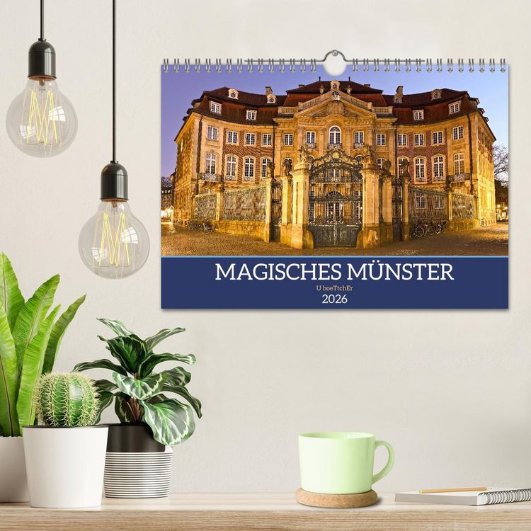 Produktbild: Magisches M&uuml;nster (Wandkalender 2026 DIN A4 quer), CALVENDO Monatskalender