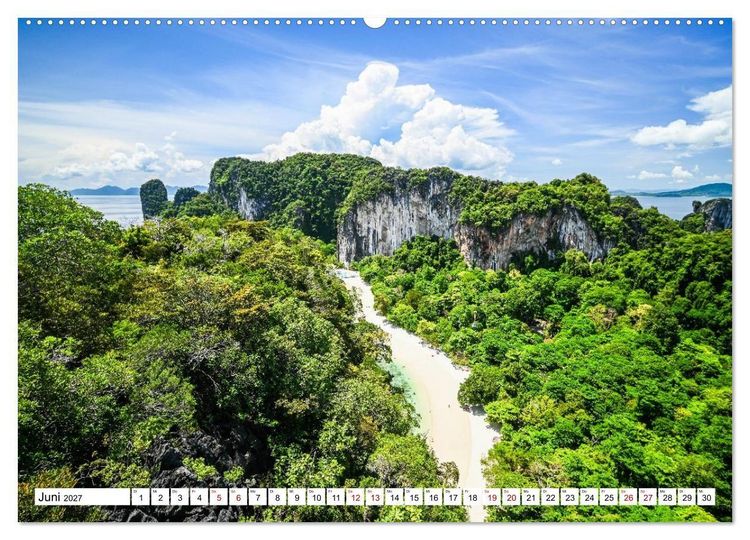 Produktbild: Wundervolles Phuket (hochwertiger Premium Wandkalender 2027 DIN A2 quer), Kunstdruck in Hochglanz