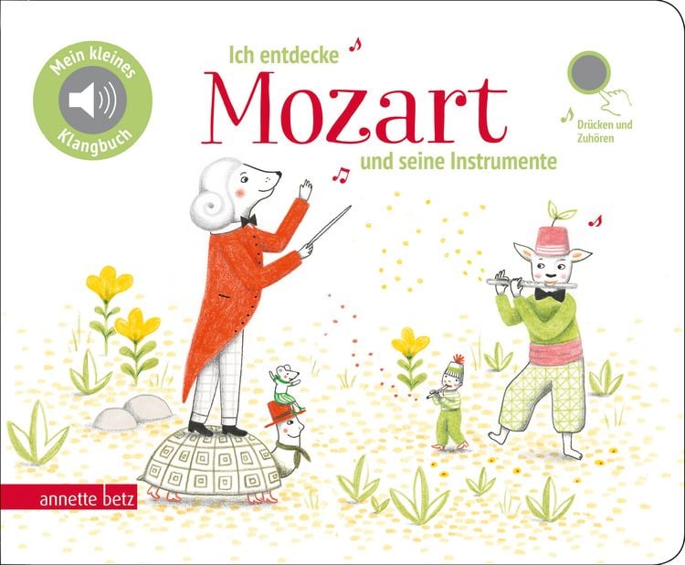 Produktbild: Ich entdecke Mozart und seine Instrumente - Pappbilderbuch mit hochwertigem Sound (Mein kleines Klangbuch)