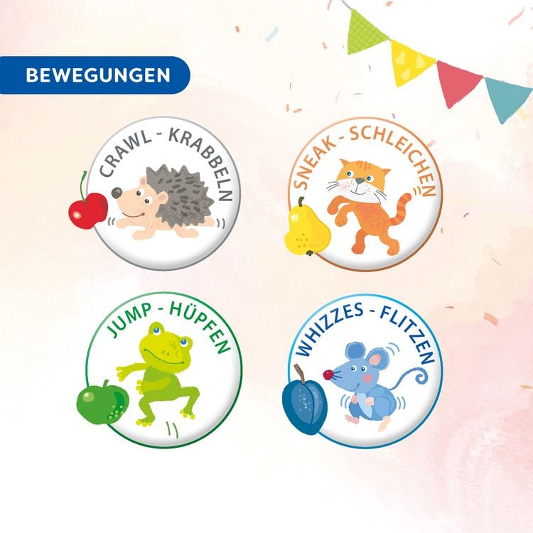 Produktbild: HABA 2013166001 - Meine ersten Spiele: Theos Torte, Bewegungsspiel