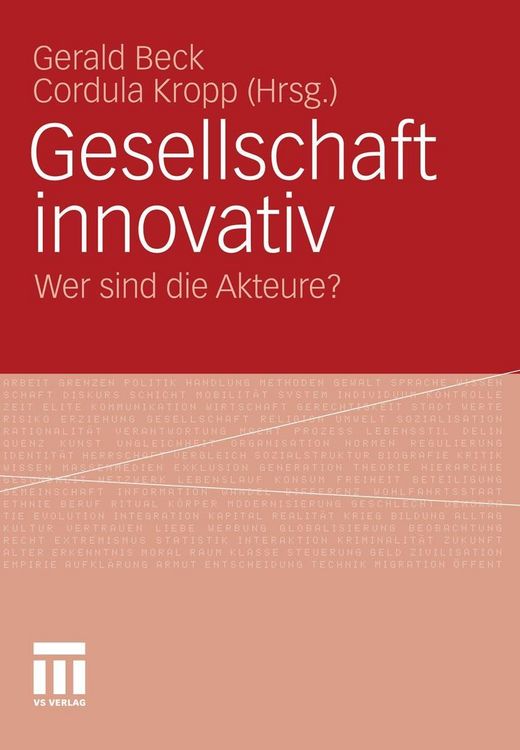 Produktbild: Gesellschaft innovativ