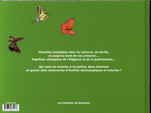 Produktbild: Hier chenilles, aujourd'hui papillons ! : les l&eacute;pidopt&egrave;res