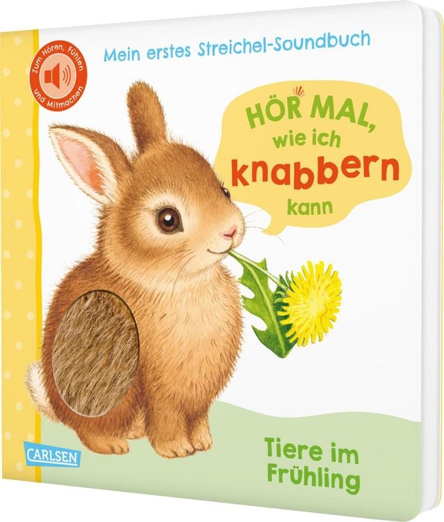 Produktbild: H&ouml;r mal, wie ich knabbern kann (Mein erstes Streichel-Soundbuch 5)