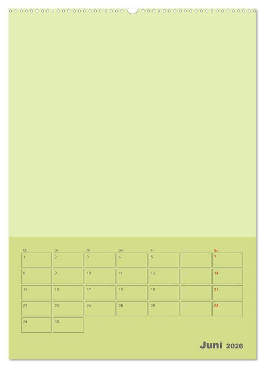 Produktbild: Bastel Terminkalender (Wandkalender 2026 DIN A2 hoch), CALVENDO Monatskalender