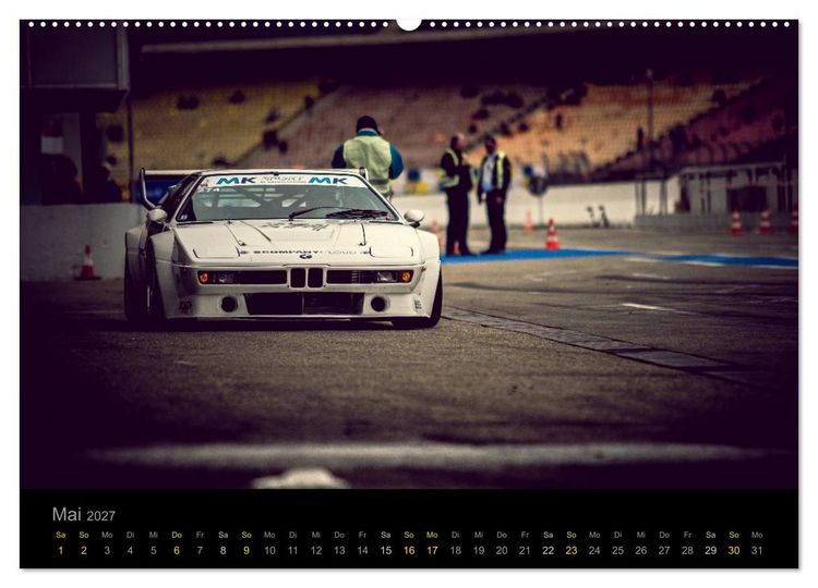 Produktbild: Classic BMW Racing (Wandkalender 2027 DIN A2 quer), CALVENDO Monatskalender